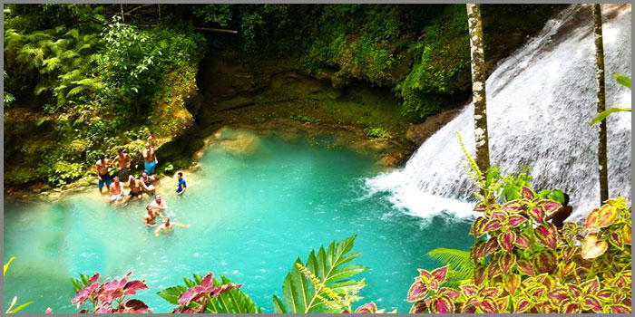 Secret Falls Blue Hole Tours Ocho Rios Jamaica